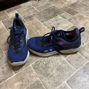 Project Rock 5 Disrupt men’s size 10 training shoes.